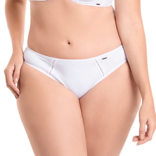 Calzon Bikini Con Cortes Laterales
