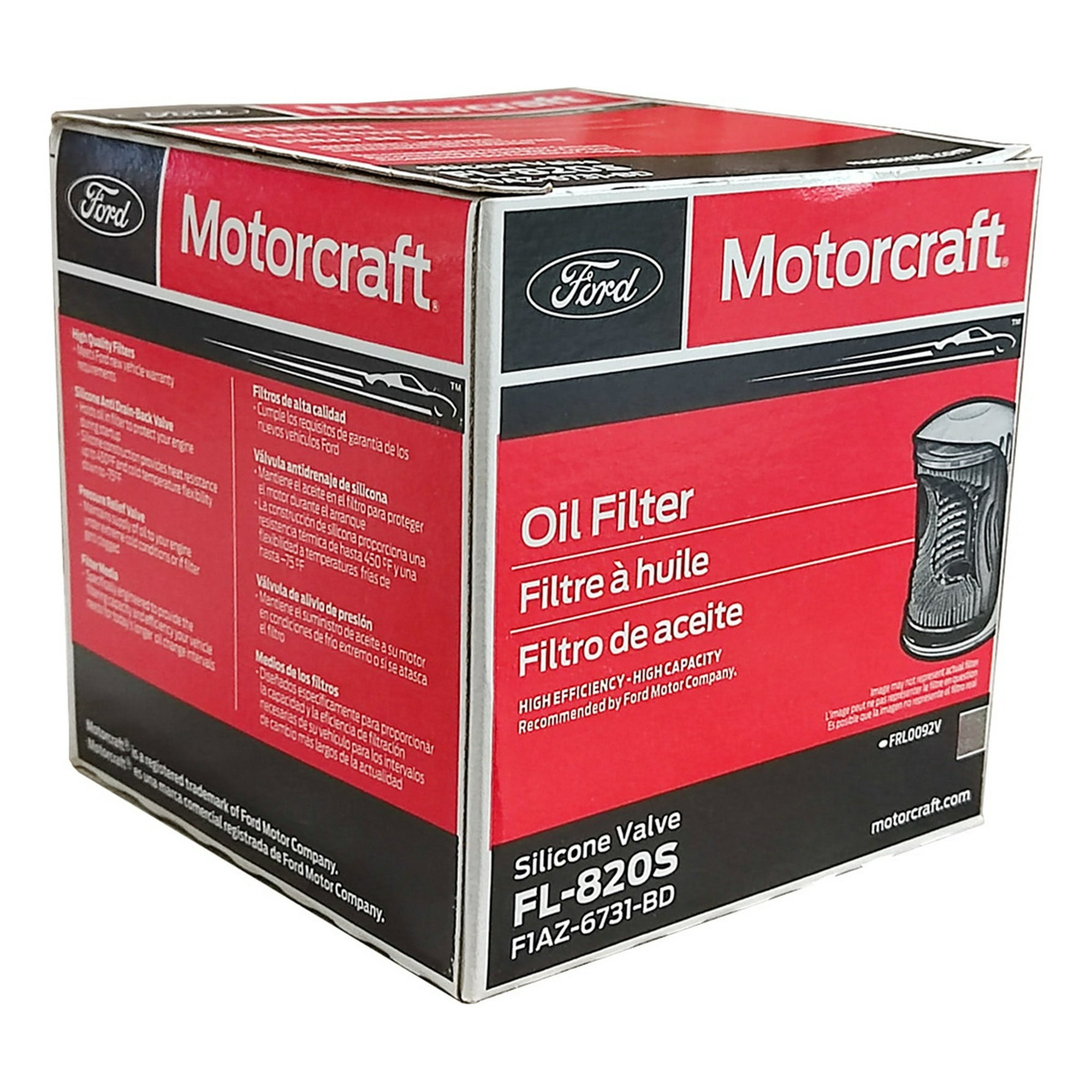 Filtro Aceite Motorcraft Fl-820s