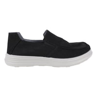 Zapatilla New Walk Slip On Confort Negra