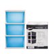 thumbnail image 1 of Cajonera Plastica 3 Separaciones Blanco/Azul, 1 of 1