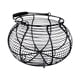 thumbnail image 5 of Cesta De Alambre Para Huevos Para Recoger Huevos Frescos Soporte Para Huevos Para Alimentos Verduras Huevos Negro, 5 of 5