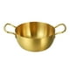 thumbnail image 2 of Olla De Ramen Coreana Olla Caliente Pequeña Olla Para Freír Olla Para Carne Olla De Cocina Multiusos 20 Cm Dorado, 2 of 5