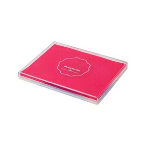 Magideal - Almohadillas De Tinta Para Niños, Almohadilla Para Sellos, Manualidades, Pintura, Bricolaje, Lavable, Hecha A Mano, Fabricación De Tarjetas, Sellos , Rosado