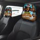 thumbnail image 2 of Funda para Reposacabezas de Coche Desmarcar Oso Panda en África 2 Piezas, 2 of 6