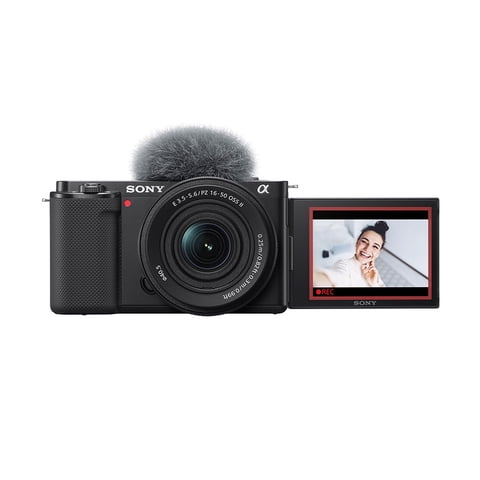 Cámara Vlogger Con Lente Intercambiable Sony Zv-E10K