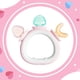 thumbnail image 1 of Teething Toy LalaDream, anillo de silicona, mordedor para bebé, color rosa, 1 of 5