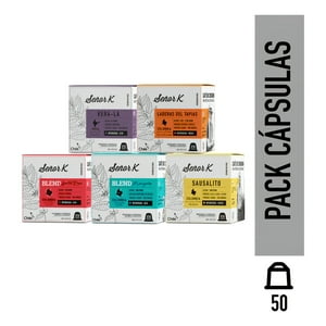 Pack 50 Cápsulas Café Espresso Origenes Café Señor K