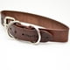 thumbnail image 2 of Collar de Cuero Calla Nº4 Talla XL Café, 2 of 2