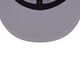 thumbnail image 3 of Jockey Gorro New Era 59FIFTY Oakland Athletics MLB Chrome Black, 3 of 4