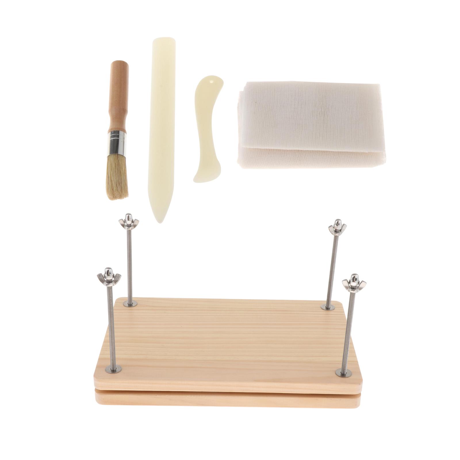 Magideal - Kit De Encuadernación De Libros, Kits De Encuadernación De Libros, Paño De Reparación Multiusos, Material De Libro, Accesorios De Encuadernación De Li 2 Capas