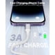 thumbnail image 5 of Cable de carga corto Aioneus para iPhone, 1 pie, 2 unidades, trenzado de nailon, 5 of 7