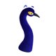 thumbnail image 1 of Figura De Escritorio Con Cabeza De Maniquí De Pavo Real Para Despedida De Soltera, Cumpleaños, Año Nuevo, Color Azul, 1 of 5