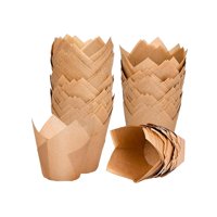 Magideal - 120 Piezas De Moldes Para Magdalenas, Moldes Para Muffins, Herramientas De Decoración De Pasteles A Prueba De Aceite, Moldes Para Magdalenas Para Horn