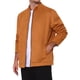 thumbnail image 4 of Chaqueta Bomber Vintage Ligera para Hombre INSPIRE CHIC con Cuello Alto y Cremallera Casual de Gamuza XL Naranja, 4 of 6