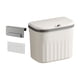 thumbnail image 4 of Contenedor De Basura Montado En La Pared Contenedor De Compost De Cocina Para Camping Baño Dormitorio Blanco 8.5L, 4 of 5