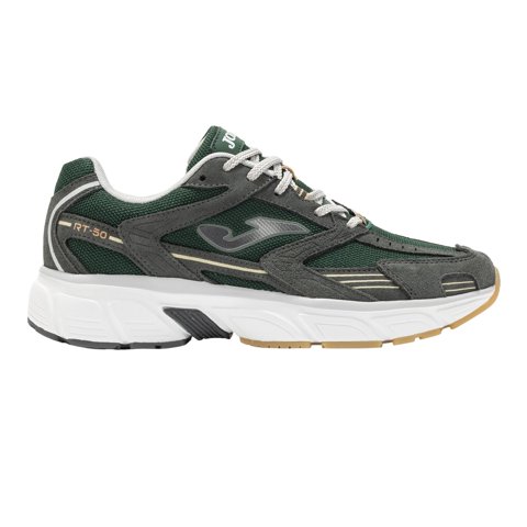 Zapatilla Urbana Hombre Rt50 Verde Gris Joma