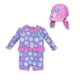 thumbnail image 1 of Set Traje de Baño y Gorro Bebé Niña Protección UV Lavanda Pillin, 1 of 3