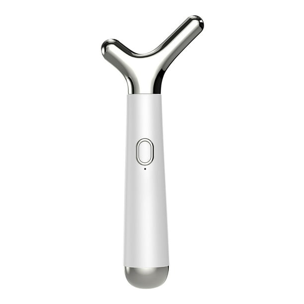 V Face Neck Lifting Massager Vibration Massage Neck Facial Eye Beauty Essence Promote Skin Tighten Reduce Wrinkle Face Slimmer