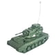 thumbnail image 1 of Kits De Modelos De Tanques A Escala 1:72, Simulación 4D Para Exhibir Y Regalar En Fiestas, Color Verde, 9,2 X 4,5 X 5,5 Cm, 1 of 5