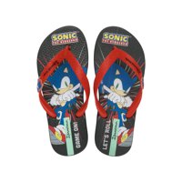 Sandalia Infantil Negro/Rojo Sonic Lets Ipanema