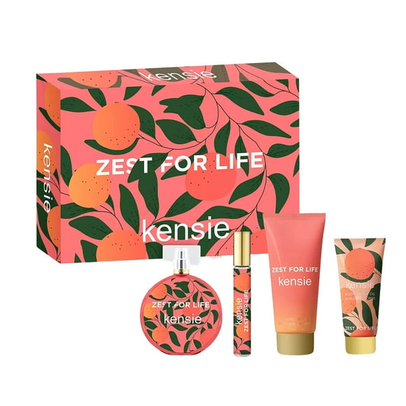 Perfume Zest For Life Edp 100 Ml Con Loción Corporal Y Aceite