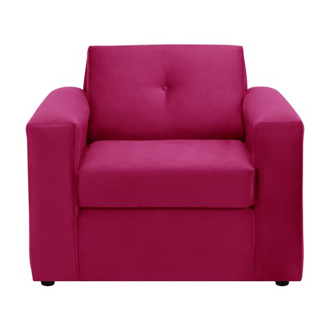 Bodevir - Sofa Vivo 1C Felpa 30 Burdeo