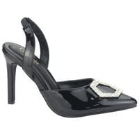 Zapato Chalada Mujer Cristal-4 Negro Casual