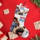 thumbnail image 4 of La Vida Secreta de tus Mascotas Tema: Calcetines de Navidad, fino lino blanco para colgar en escaleras y chimenea, decoración navideña para el hogar, regalo de Navidad. 45cm × 32cm, 4 of 5
