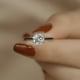 thumbnail image 5 of 1/2/3/5ct Moissanite Ring 925 Sterling Silver Engagement Wedding Ring For Female Suitable For Banquet Party Official Occasions Anniversary Gift, 5 of 5