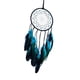 thumbnail image 1 of Atrapasueños Bohemio Atrapasueños Colgante De Pared De Plumas Para Decoración Del Hogar Azul, 1 of 3