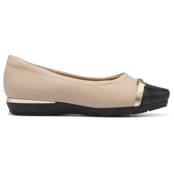 Zapato Mujer Negro/Oro Fernanda Piccadilly