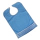 thumbnail image 3 of nuevo protector de babero impermeable a la hora de comer para adultos delantal de ayuda para discapacitados azul, 3 of 4