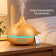 thumbnail image 3 of Difusor De Aromas 500 Ml Con Control Remoto Madera Clara, 3 of 10