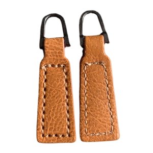 Bothyi - 2 Tiradores De Cremallera De Piel Sintética Decorativos Para Maletas, Maleteros Y Equipaje.