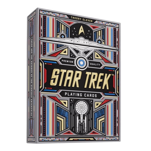 Juego de cartas Theory11 Star Trek Light Premium, tamaño póker