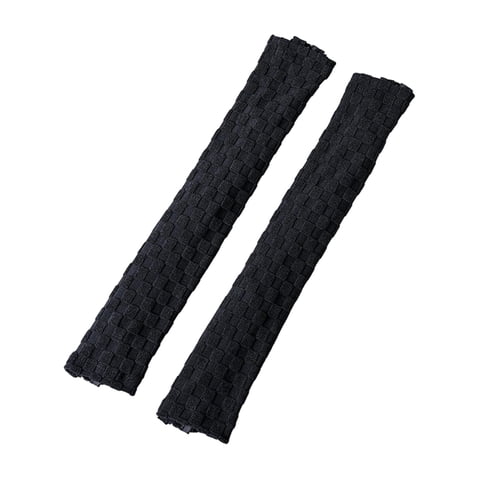 Magideal - Fundas Para Reposabrazos De Silla, Fundas Para Reposabrazos De Sillón, Fundas Protectoras Suaves De Color Sólido Jacquard Para Silla De Juegos, Silla , Negro