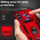 thumbnail image 5 of Estuche GANGXUN para iPhone X/Xs, soporte giratorio 360°, estilo mecánico y magnético, 5 of 5