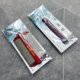 thumbnail image 4 of Peine de Cabello Vivificenca 10 cm Doble Cara Rojo, 4 of 8