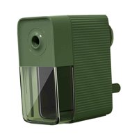 Bothyi - Sacapuntas De Lápiz Profesional De Mano Para Clase Oficina Niños Niñas Verde