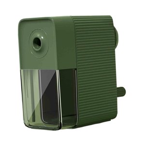 Bothyi - Sacapuntas De Lápiz Profesional De Mano Para Clase Oficina Niños Niñas Verde