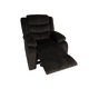 thumbnail image 4 of Berger Reclinable Relaxline Chocolate Oscuro Felpa, 4 of 5