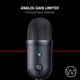 thumbnail image 4 of Micrófono de condensador Razer Seiren V2 X USB para PC en streaming, 4 of 7