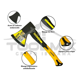 thumbnail image 3 of Hacha De Mano Profesional 800gr Con Mango De Fibra Y Goma, 3 of 3