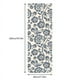 thumbnail image 1 of 1pc Self Adhesive Vinyl Paper, Floral Wallpaper, Flower Wall Paper, 1 of 2