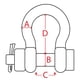 thumbnail image 5 of Boat Anchor Shackle Extreme Max 3006.8378 de acero inoxidable, 5 of 5