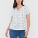 thumbnail image 3 of Polera Mujer Escote Aplicación Metálica Ecru Corona, 3 of 5