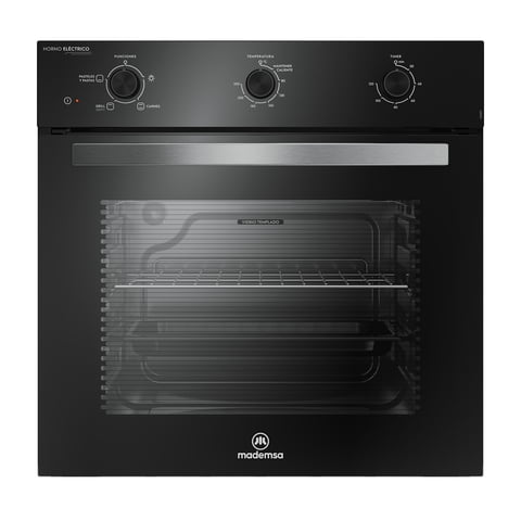 Mademsa - Horno Empotrable Eléctrico 59L Temporizador Y