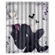 thumbnail image 1 of Cortina de ducha Diabolik Lovers, juego de cortina de baño con ganchos, tamaño 60 x 72 pulgadas, 1 of 3