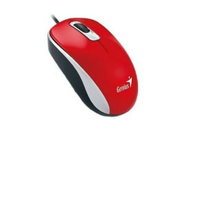 Genius - Mouse Dx110 Alámbrico Usb Rojo