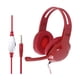 thumbnail image 1 of Audífonos Gamer Alta Precisión Micrófono Rojo, 1 of 3